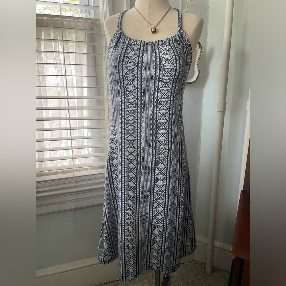 Prana Quinn Bold Print Activewear Dress